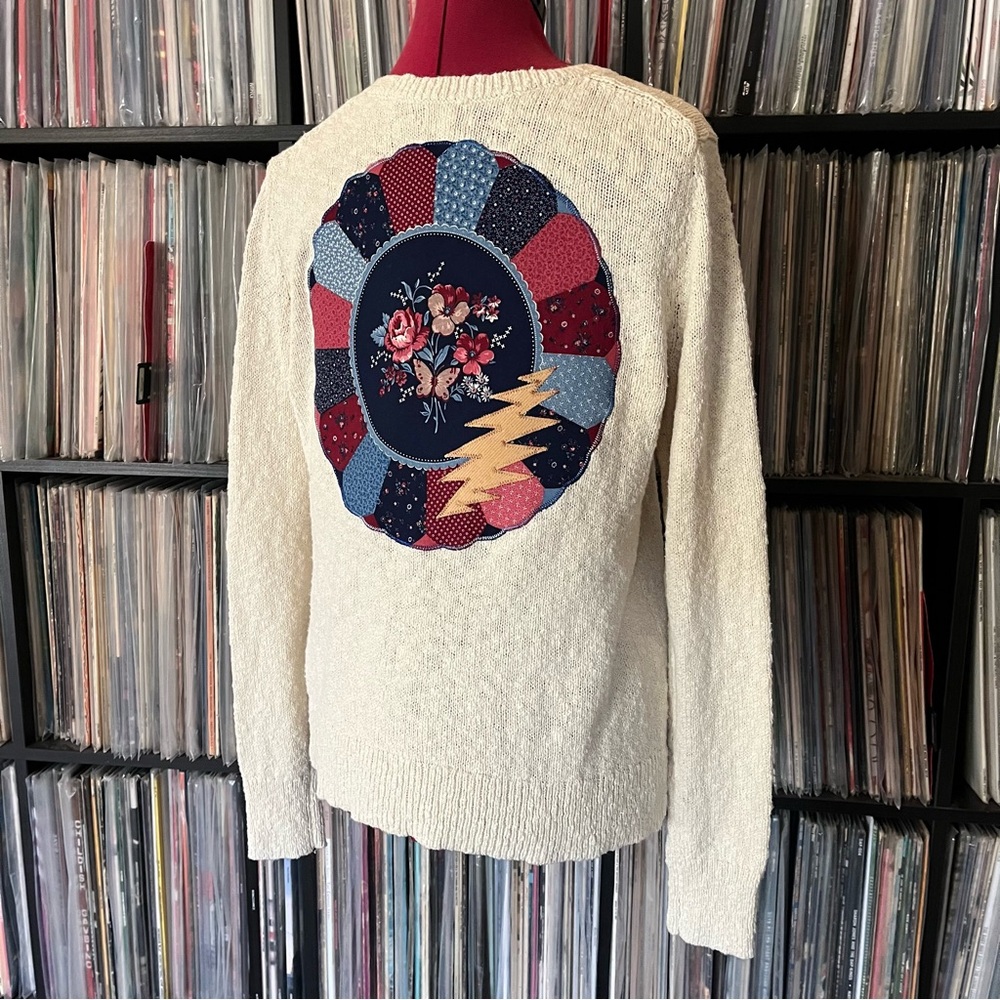 Grateful Mandala Dead Quilt Block Patchwork Steal… - image 3